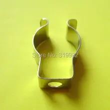 1000 шт/партия T5 светодиодный держатель для лампы T5 U зажим люминесцентная лампа база T5 металлический зажим фитинг