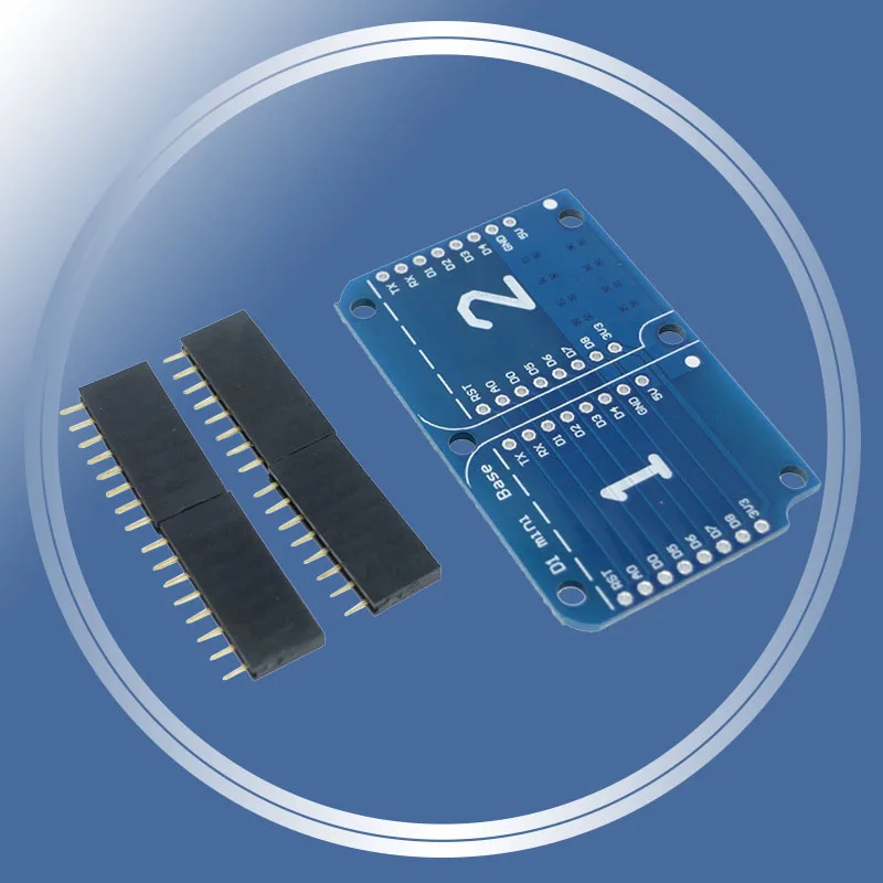 Двойная розетка с двойным основанием для WeMos D1 Mini NodeMCU ESP8266 платы расширения