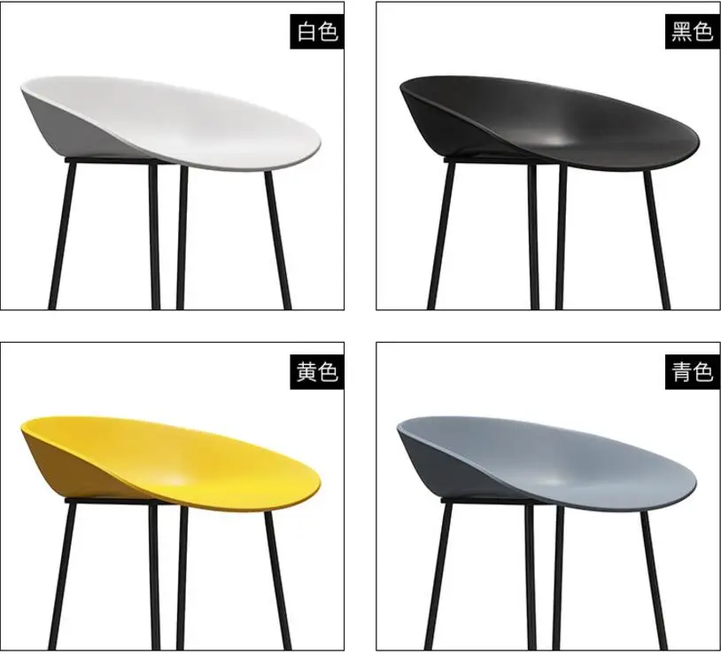Tieyi Творческий Простые Модные барный стул, табурет для отдыха кофе магазин передний стол стул дизайнерский стул