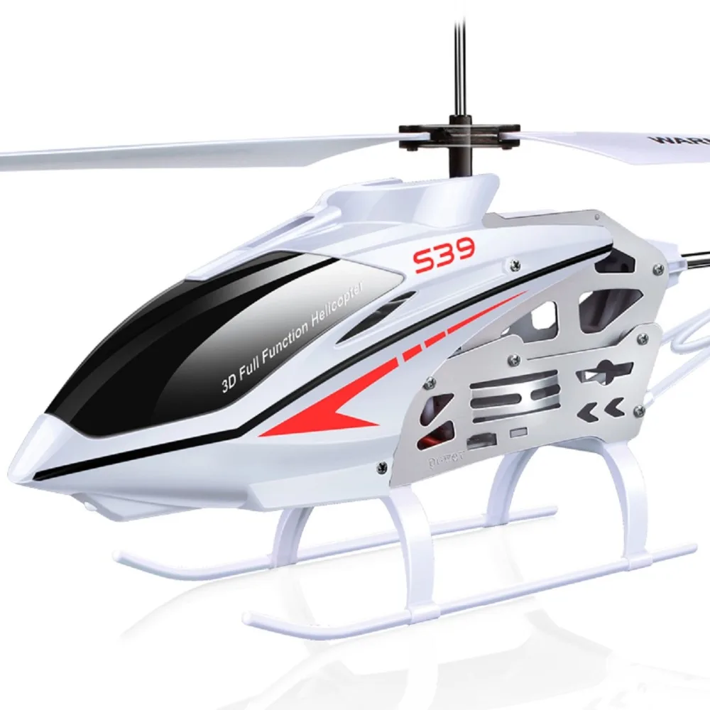 

SYMA S39 Helicopter 2.4 GHz Infrared control 3.5 Channel gyro Led light remote control white RTF helicopter high tech toys