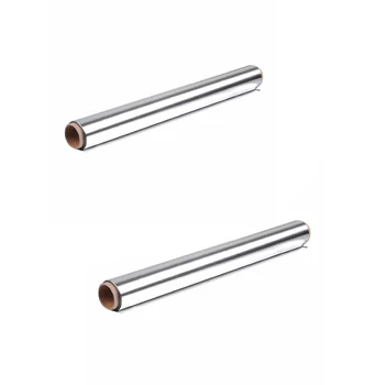 

1 Boxed Household Foil Paper Food Grade High Temperature Baking Barbecue Aluminum Tin Foil Roll