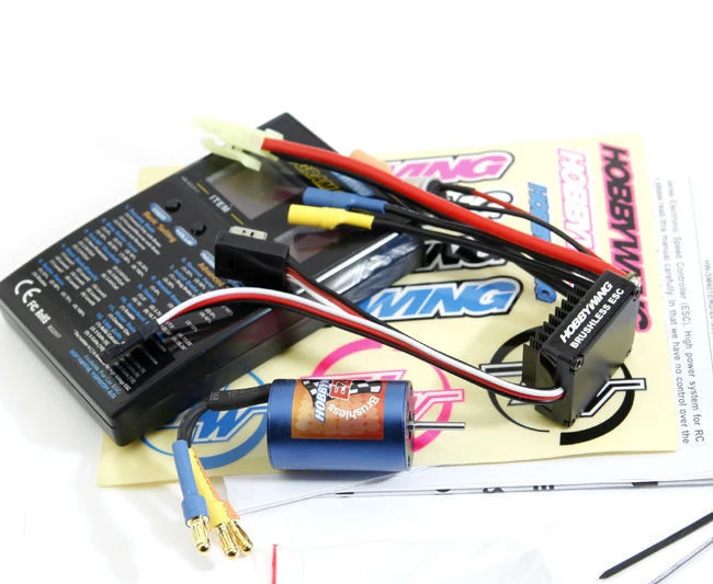 Hobbywing eZrun Combo A1 A2 EZRUN-2030 12 T/18 T 7800KV 5200KV бесщеточный двигатель/18A ESC/карта EZRUN Combo для 1/18 автомобилей - Цвет: 18T COMBO A2