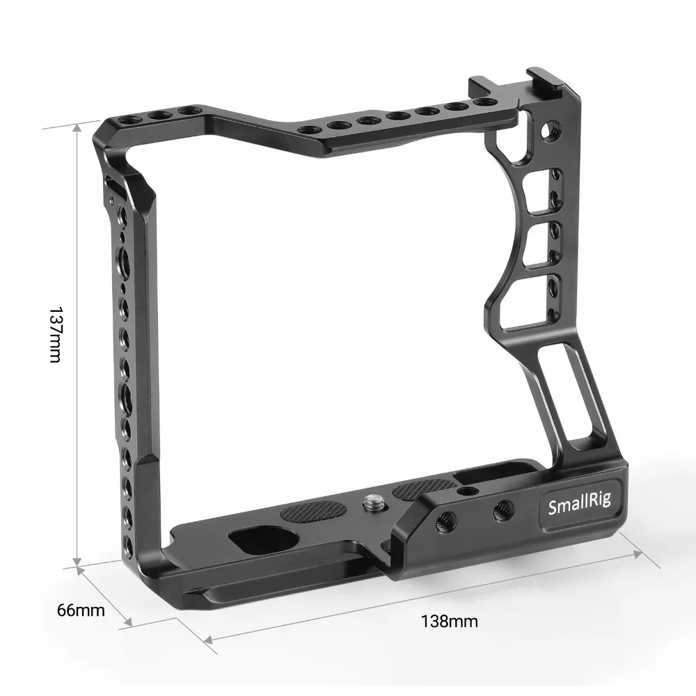 Клетка для DSLR камеры SmallRig A6400 Sony A6000/A6300/A6400/A6500 с аккумулятором Meike 2268/A6500|Клетки