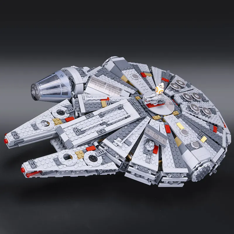 DHL 05007 Millennium Falcon строительные блоки Пробуждение силы игрушки со Звездными войнами