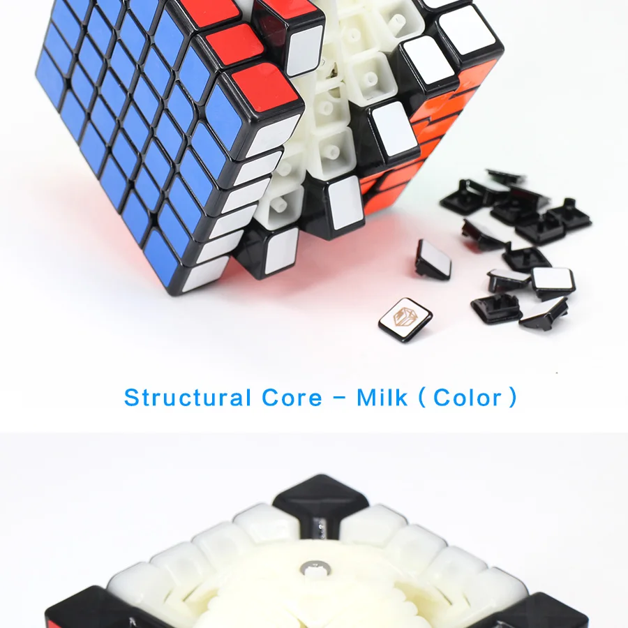 Qiyi Mofangge Магнитный куб тень 6x6 Cubo Magico 6x6x6 ShadowM speed Professional Puzzle обычный Магнитный 6x6 Magic Cube