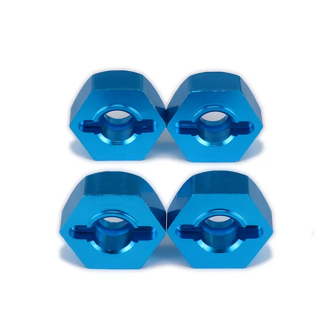 Cheap M12 12mm Thickness M5 5mm Aluminum Wheel Hub Hex Adapter For 1/10 RC Hobby Model Car Buggy Truck Upgraded RC Parts HSP  Himoto