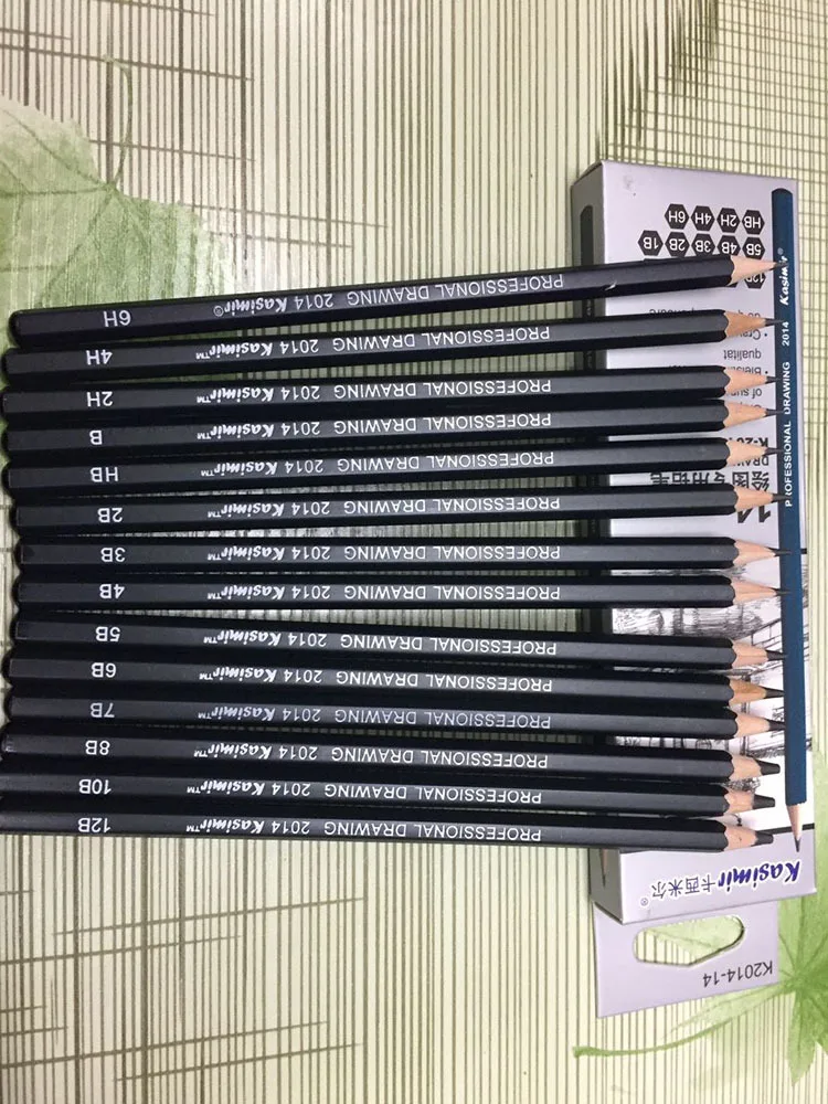 Предел показывает 14 шт./кор. эскиз карандаш Бумага карандаши для рисования набор канцелярские товары для школьных принадлежностей