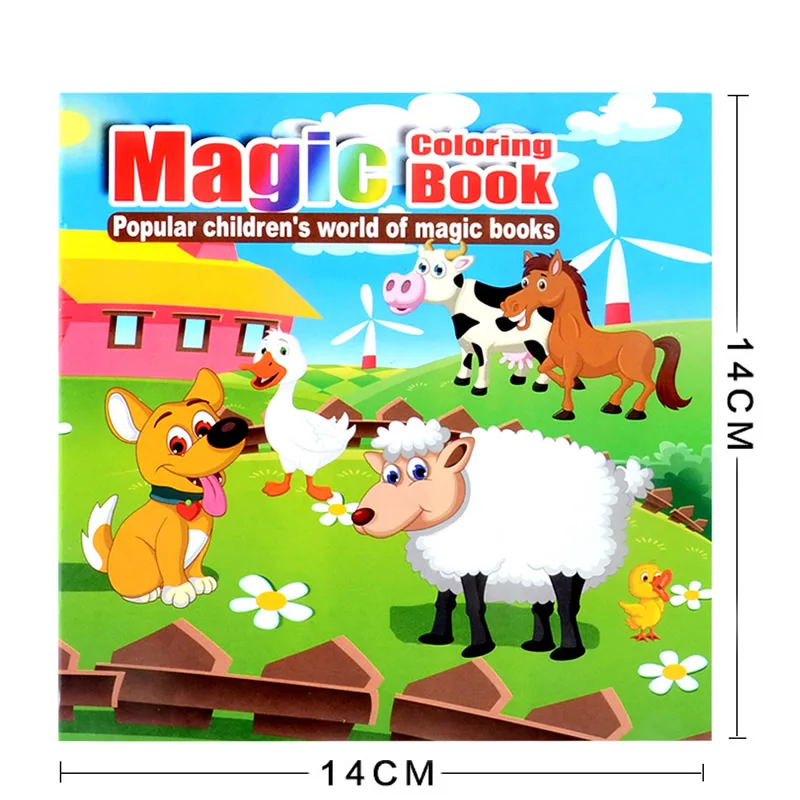22 Pages New Cute Livestock Secret Garden Painting Drawing Kill Time Book Will Moving Diy Children's Puzzle Magic Coloring Book 22 Pages New Cute Livestock Secret Garden Painting Drawing Kill Time Book Will Moving Diy Children's Puzzle Magic Coloring Book