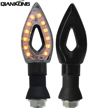 

FOR KAWASAKI KLX150S KX450F KLX110 KX250F KLX140 KLX140L KLX250S Motorcycle LED Turn Signal Light 12 Led Indicator Light Lamp