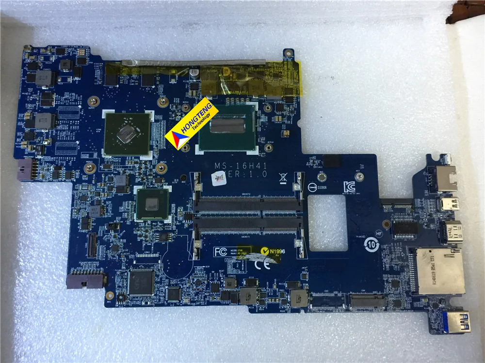 

genuine MS-16H41 FOR MSI GS60 MS-16H4 LAPTOP MOTHERBOARD WITH I7-4720HQ AND GTX840M Test OK