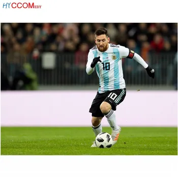 

Diy Diamond Painting World Cup Football French champion Diamond Embroidery Cross Stitch Messi Handicraft Decorations Christmas