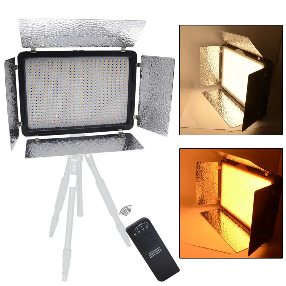 US $304.00 Mcoplus 2pcs 720A LED Video Light 720PCS Studio Photography Lamp 3200K5500K 4700LM For Canon Nikon Sony Fujifilm DSLR Cameras