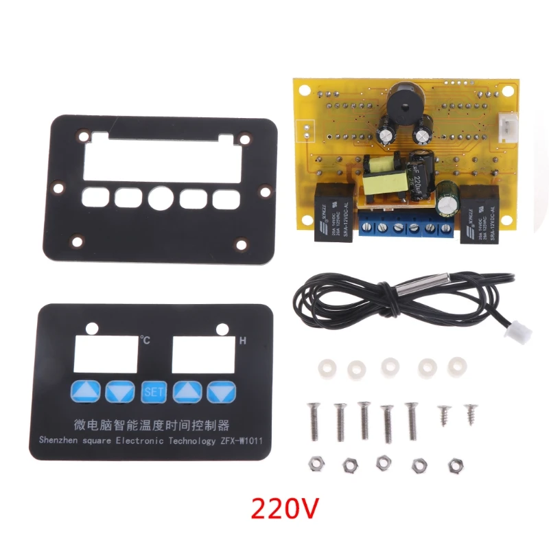 

Digital Intelligent Temperature Time Controller Thermostat Timer Switch W1011