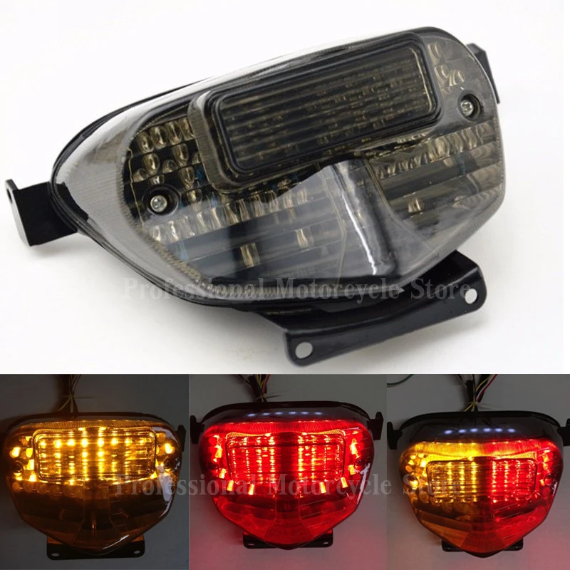 Integrated LED Tail Light Turn Signals For Suzuki GSXR600 GSX-R 750 2000-2003