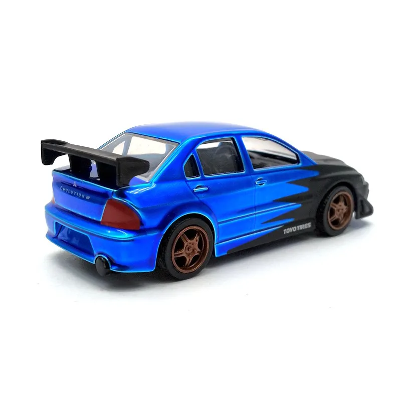 Ja da 1:64 2002 Mitsu bishi Lancer Evo 7 сплав игрушки для детей литья под давлением модель