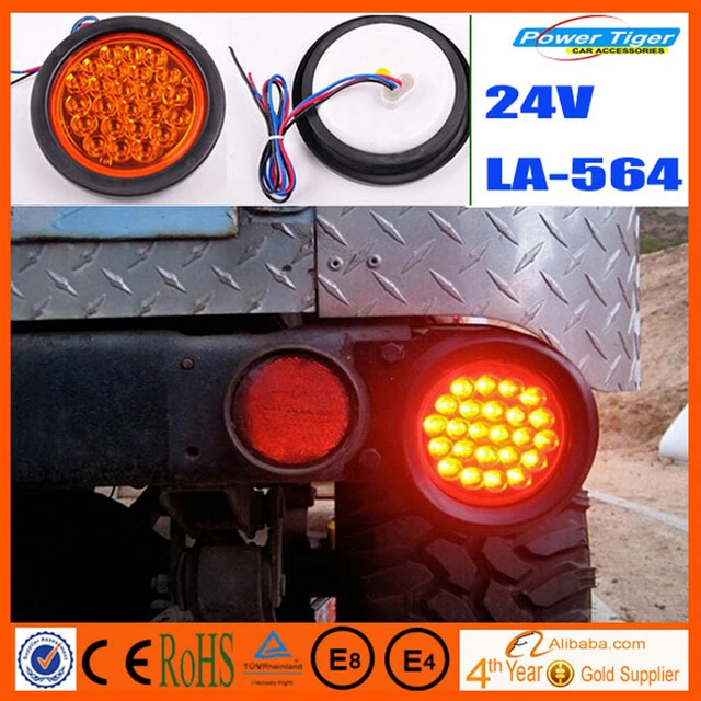 Hot koop Ronde Truck Trailer Verlichting LED Stop//Achterlicht Auto ... Hot koop Ronde Truck Trailer Verlichting LED Stop//Achterlicht Auto ...