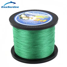 Зеленого цвета плетеная рыболовная нить размером 500 м, по составу многонитевая, из полиэтилена, плетеная леска, сверхпрочная японская рыболовная удочка, 12 фунтов 14 16 20 25 30 40 50 60 90 фунтов