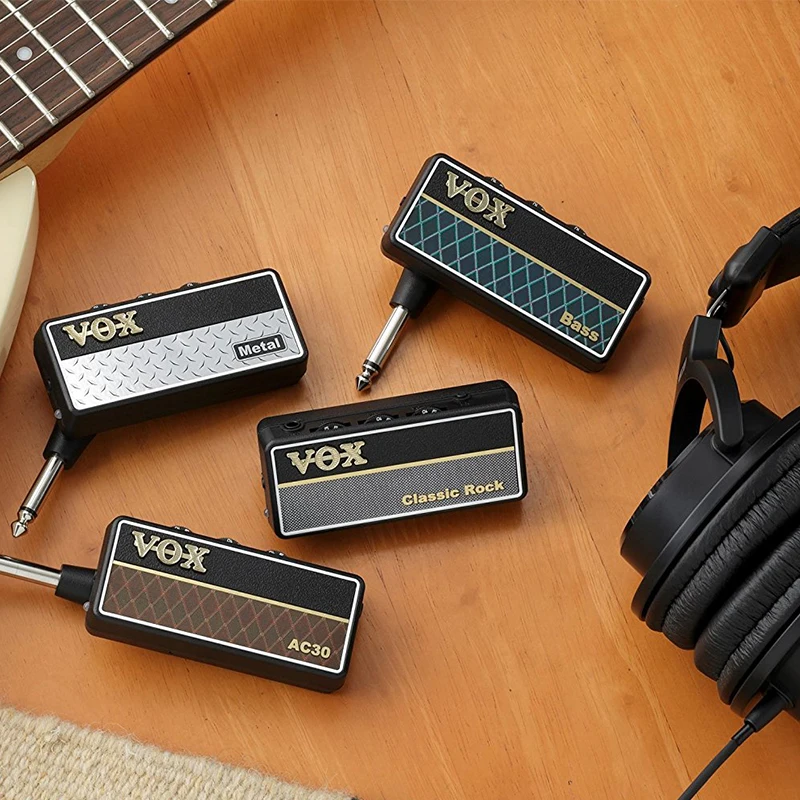 Усилитель для наушников Vox Amplug 2 Guitar/Bass, все модели-AC30, Classic Rock, Metal, Bass, Clean, Blues, Lead