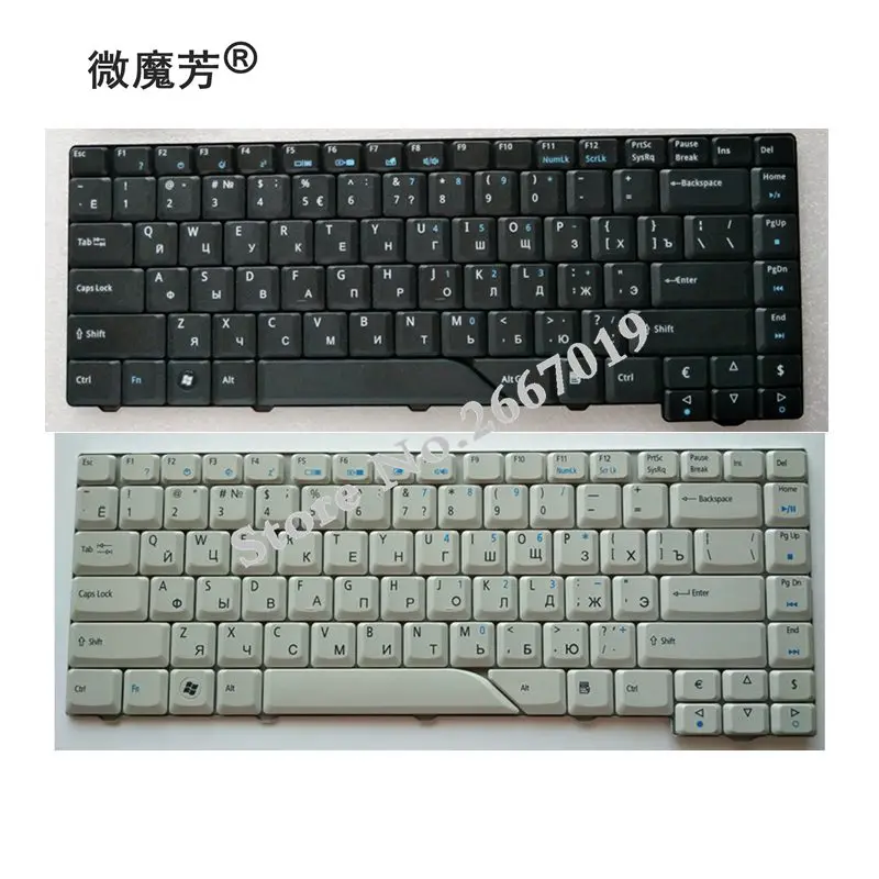 

Клавиатура для ноутбука ACER 6920G 6935G 4930G 6920 6935 7300 4735 4925 5910 4210 4935 4930 5320 5310 Русская раскладка