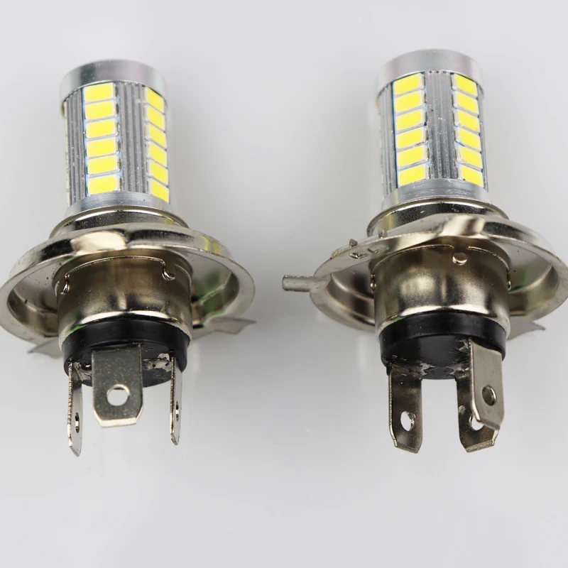 Автомобильный H8 H11 led 9005 9006 h4 h7 5630 33SMD противотуманная фара 1156 1157 дневные ходовые огни светильник лампы поворот Парковка лампы 12V