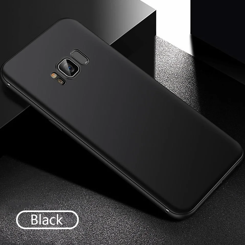 Новый тонкий силиконовый чехол для телефона samsung S9 S10 плюс S10e Мягкий матовый ТПУ