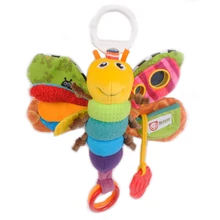Butterfly Baby Toy Infant Mobile in the Crib Musical Rattle Kids Toys For Babies Bell Doll Plush Toys 0-12 Months – BYC007 PT15