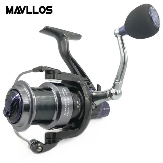 Best Offers Mavllos Slow Jigging Reel 14BB Speed Ratio 5.2:1 Max Drag 25KG Waterproof Large Line Capacity Long Shots Boat Fishing Reel