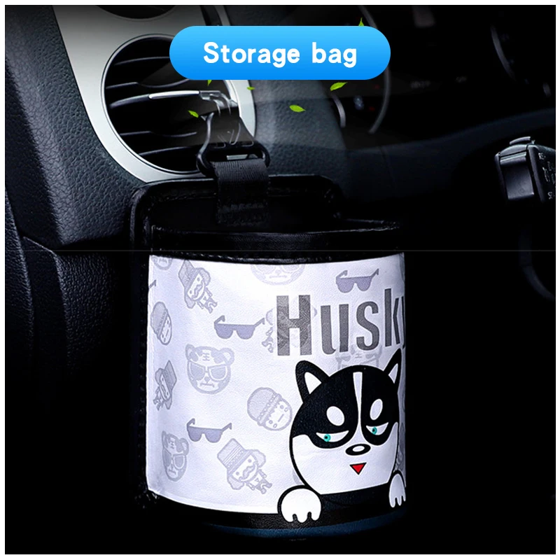 

Creative Cartoon Storage bag Automobile interior finishing Fashion Multi-function Storage box