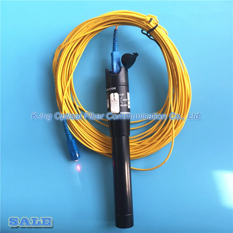 

King GC-50 Honest 50mW VFL 50km Fiber optic visual fault detector pen out pw : >50mW Visual Fault Locator