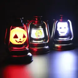 Хэллоуин бег-конский фонарь призрак кричащий светящийся фонарь стильный фестиваль Бар вечернее шоу душа украшение дома