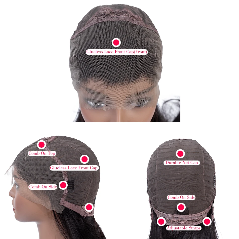 13x4 wig 细节 2 