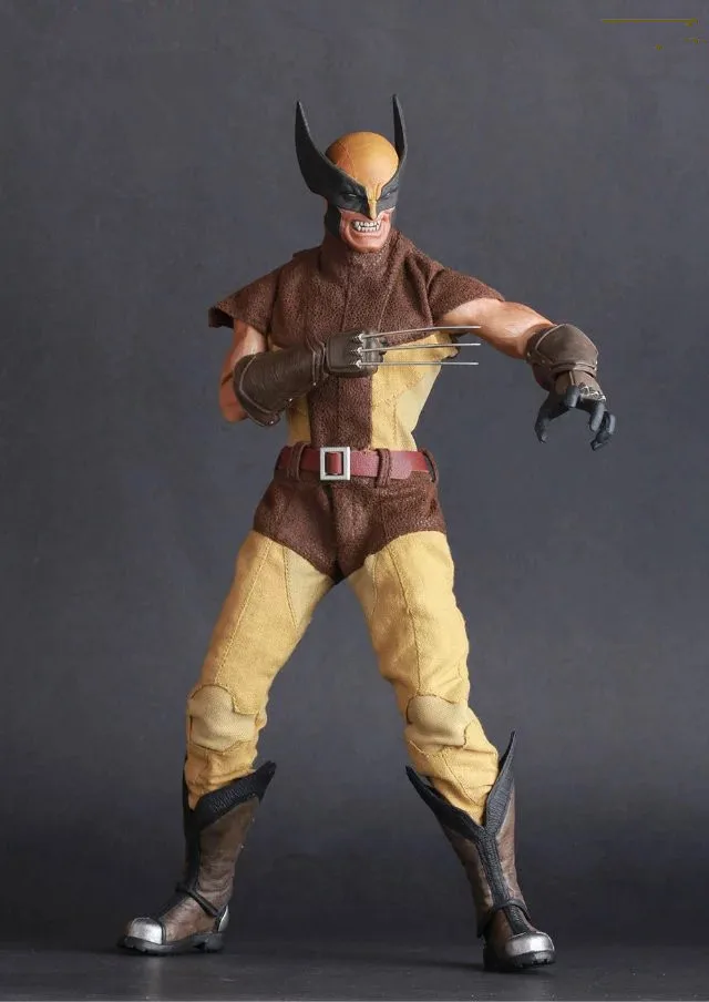 

Huong Movie Figure 30 CM Wolverine 1/6TH Real Clothes Scale PVC Action Figure Toys Collections Model Chiritstmas Gift With Box