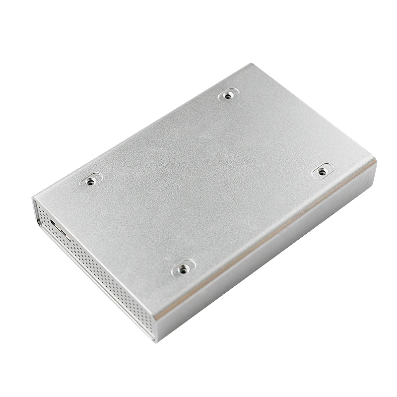 All metal 2.5'' Hard Disk Caddy for thickness 17.5mm SSD HDD External Cases USB 3.0 sata Hard Drive enclosure cover Blueendless  (4)