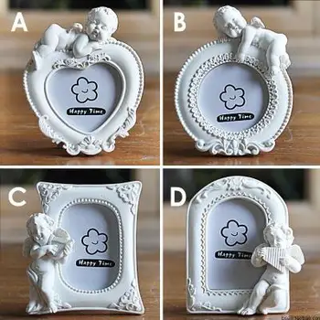 

baby angel elf frame silicone fandont mold Silica gel moulds baby angel elf frame Chocolate molds candy mould silicone molds