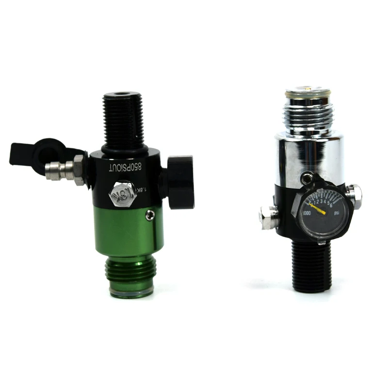 PCP Пейнтбольный регулятор из нержавеющей стали 4500psi вход 850psi выход 5/8