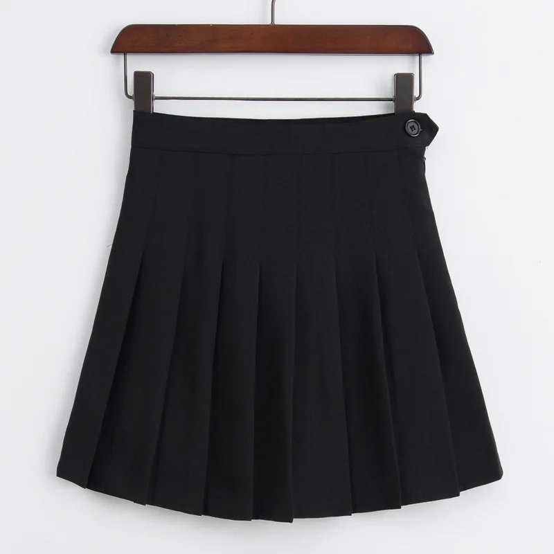 Harajuku Kawaii Pink Mini Pleated Skirts Women Summer Korean Ulzzang Sweet Style Candy Color Skirt Shorts Schoolgirl G301