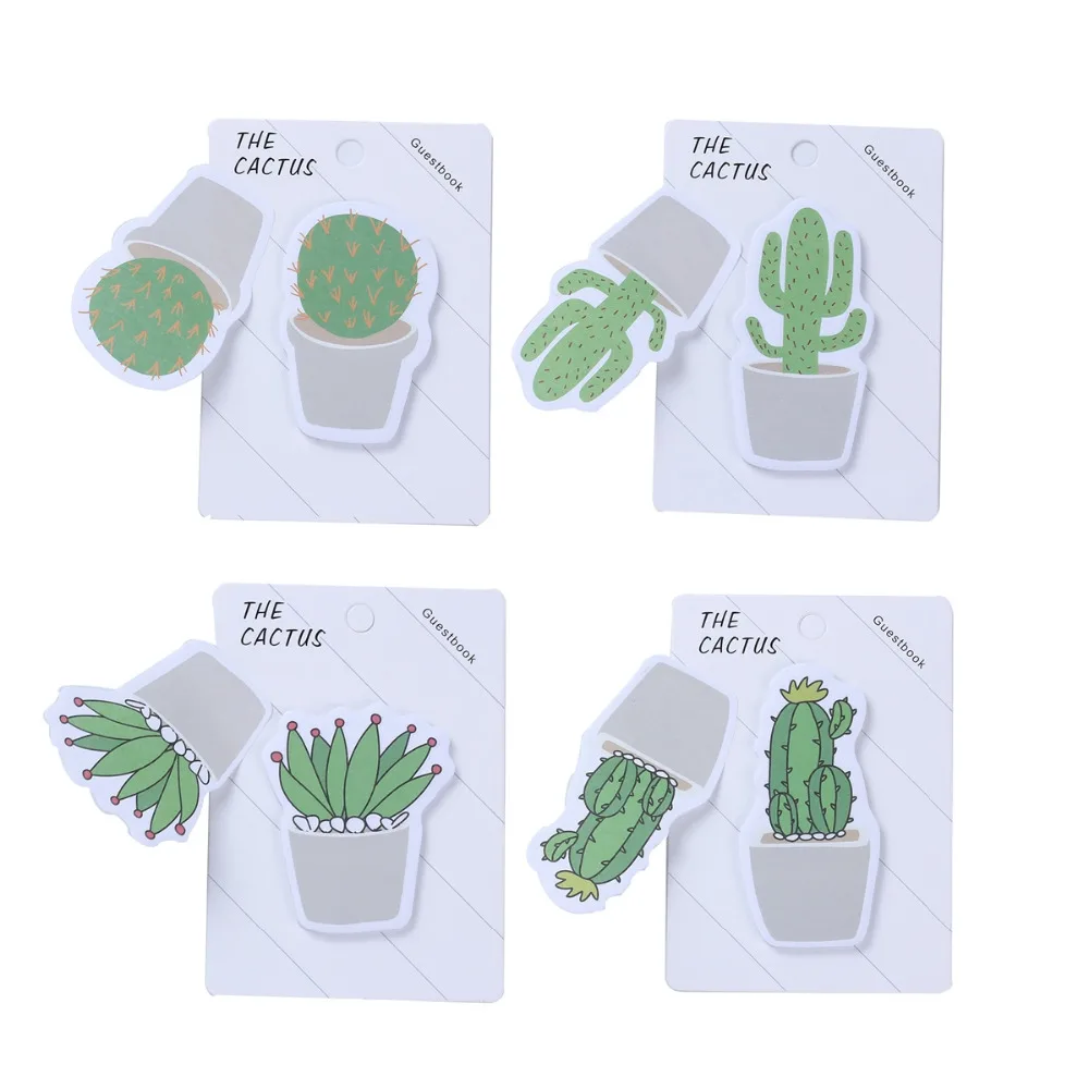 

Cactus ball Lovely Cute 30sheets memo paper Stickers Notes Kawaii Sticky Creative Paper DIY Memo Pads Sticker Label Stationery