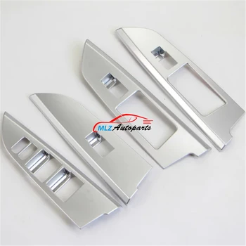 

Window Lifter Button Cover Door Handle Trim Adjustment Panel Matte Frame For Toyota LC Land Cruiser V8 FJ 200 2008 - 2016 LHD