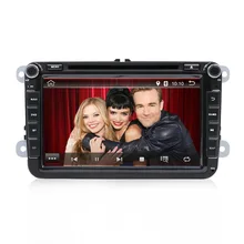 Бесплатная доставка VW Passat автомобильный DVD 2 DIN для Гольф Jetta Tiguan Touran и Skoda Wi-Fi Авто Радио Android GPS Navi 4 ядра