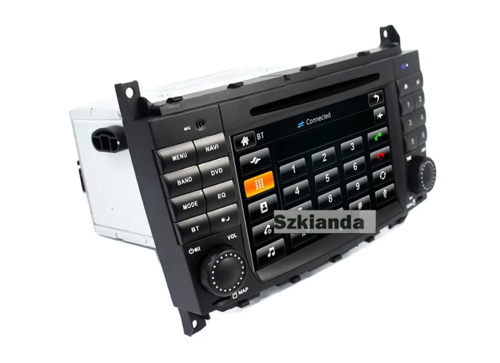 7 дюймовый 2 DIN автомобильный DVD плеер для Mercedes Benz W203 W209vW169 w222 A Class A160 C ctas C200 CLK200 CLK350