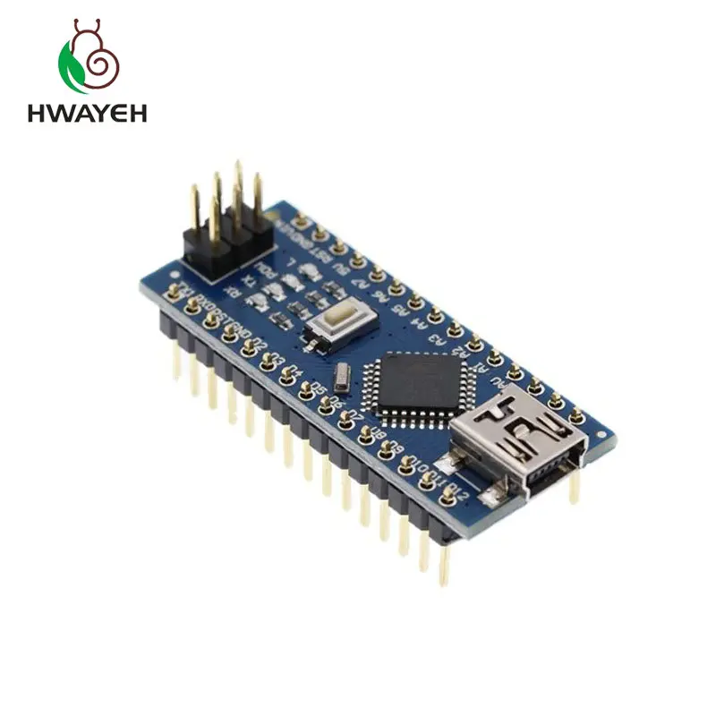 5 шт. Nano V3.0 ATmega328P контроллер совместимый для arduino nano CH340 USB драйвер без кабеля NANO 3,0