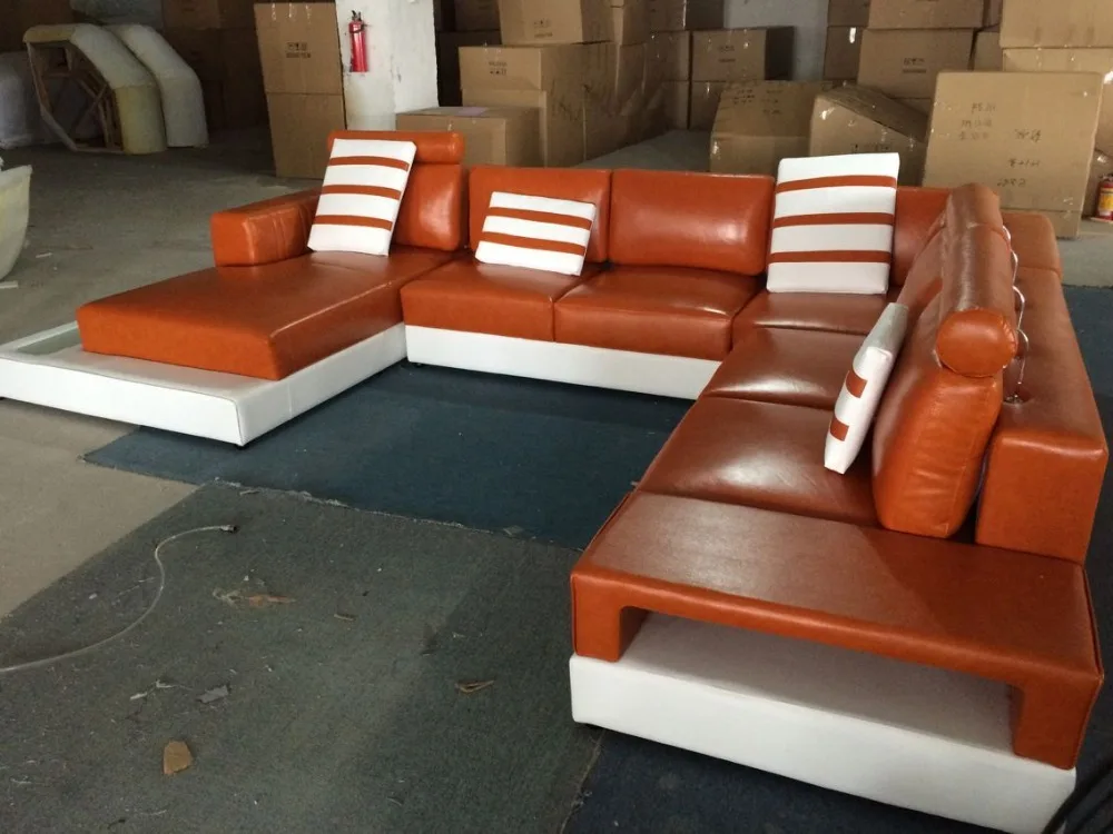 Современный кожаный диван мебель для гостиной A07|furniture sofa set|sofa setmodern leather |