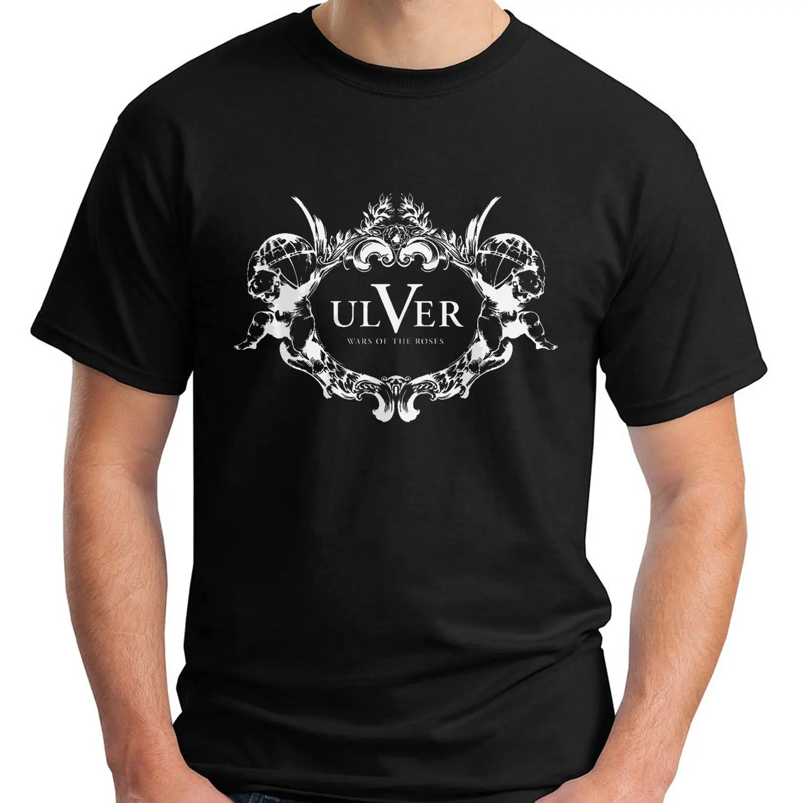 New ULVER Band Black Men's T-Shirt Size S-3XL | Мужская одежда