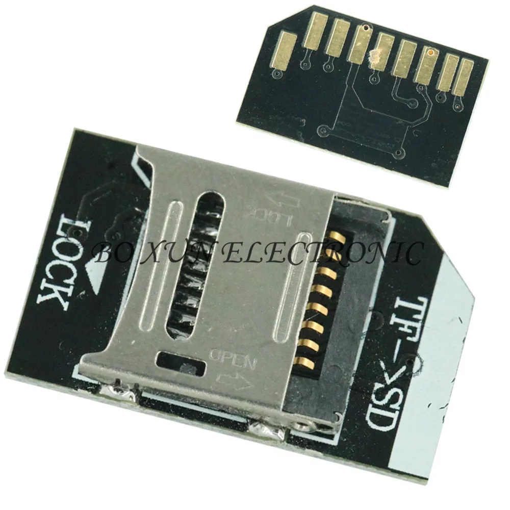 1 шт. T-flash TF карта адаптер карты Micro SD Модуль Raspberry Pi V2 Molex deck | Электроника