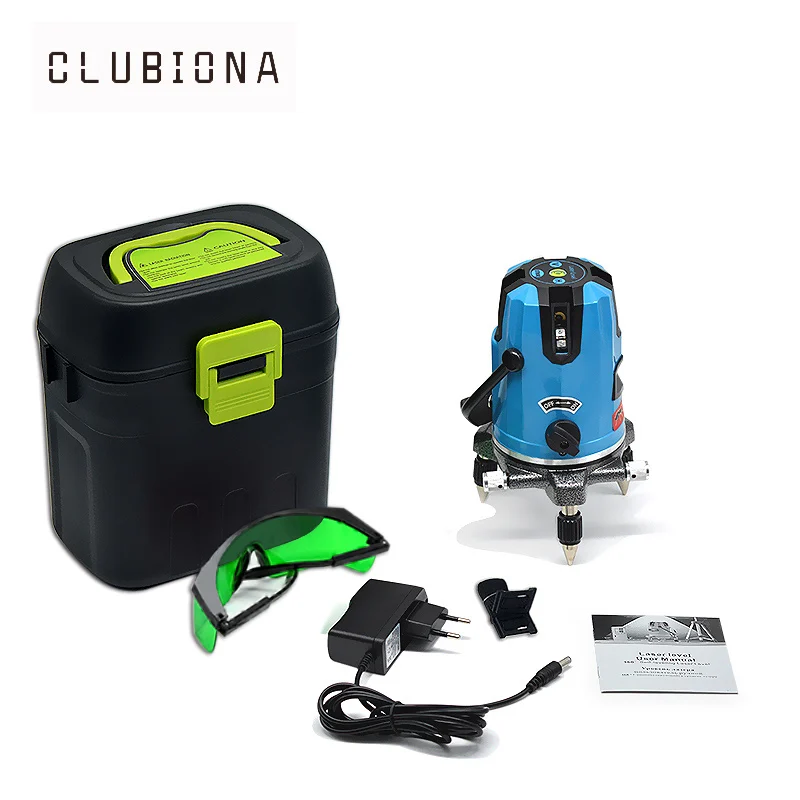 

Original manufacturing high-precision green laser level 2 line 1 point 360 degree rotary laser line Horizontal and Vertical cros