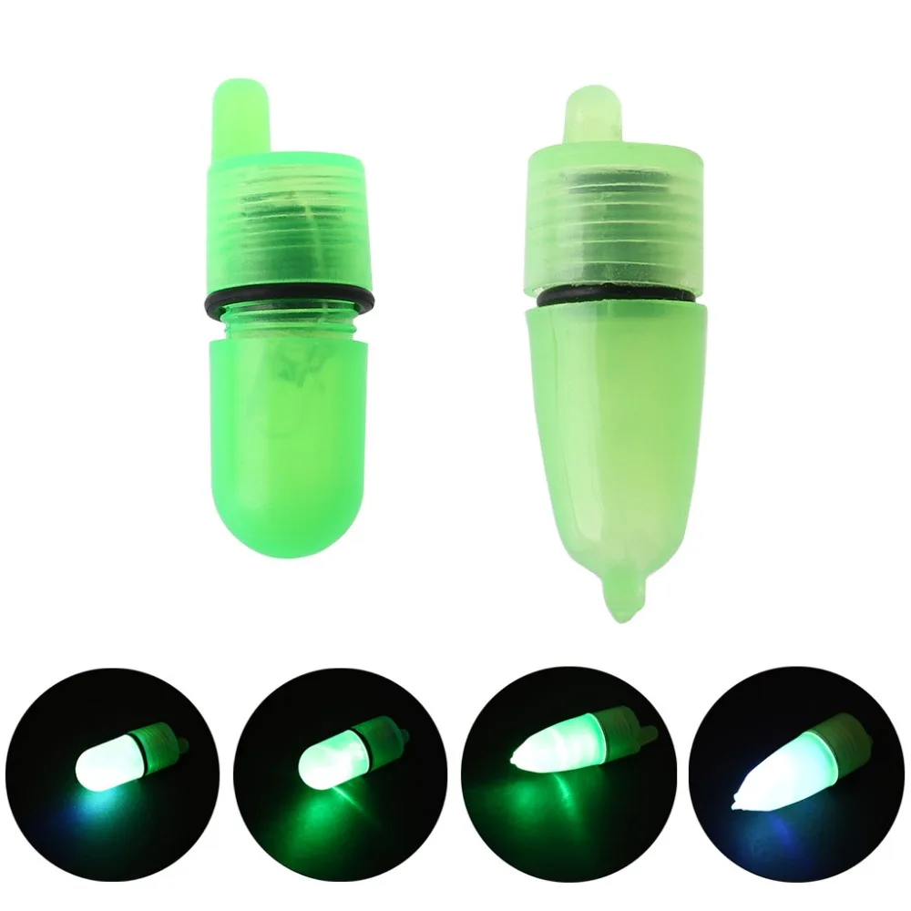 

10pcs Night Float Fishing Rod Tip LED Light Alarm Bell Bite Carp Clip Alerter