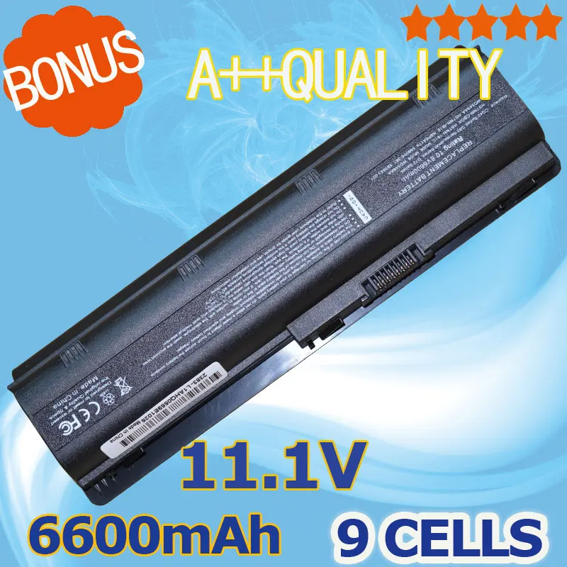 Аккумулятор для HP COMPAQ Pavilion 11 1 В 6600 мАч dm4 dv6 dv7 G6 CQ32 CQ42 CQ43 CQ56 CQ62 CQ630 CQ72 G32 G42 G56 G62 G72|battery