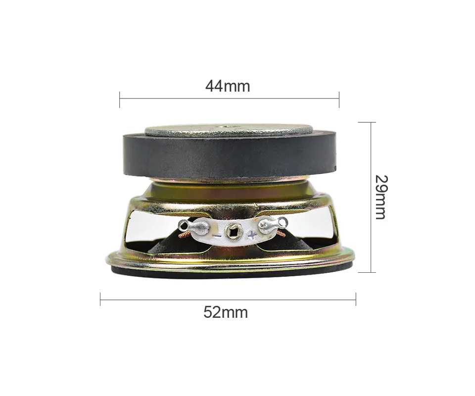 AIYIMA 2 шт. 52 мм аудио портативный динамик s 4Ohm 3 Вт Музыкальные твитеры громкий динамик DIY для Bluetooth динамик домашний кинотеатр звуковая система