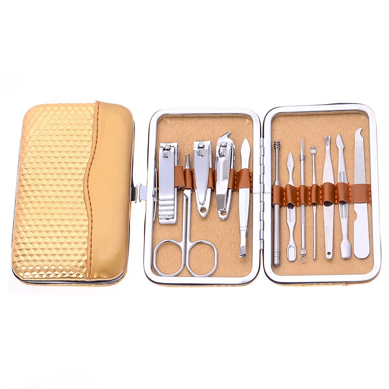 Buy 12pcs/set Nail Clippers Set Nail Art Manicure Tools Kit Nails Clipper