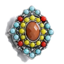 Лидер продаж Красота моды бусины в форме ромба 20 мм застёжка, бусинка оснастки застежка браслета ювелирные изделия KZ2019